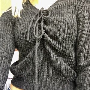 Cropped sweater